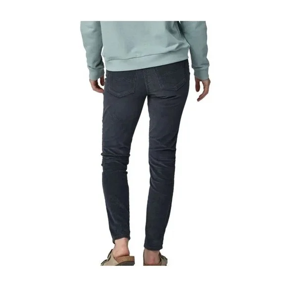 Patagonia Women's 24 Organic‎ Cotton Everyday Cords 'Slim Fit' Smolder Blue NWT - Picture 11 of 11